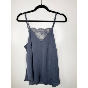 H&M satin & lace tank top